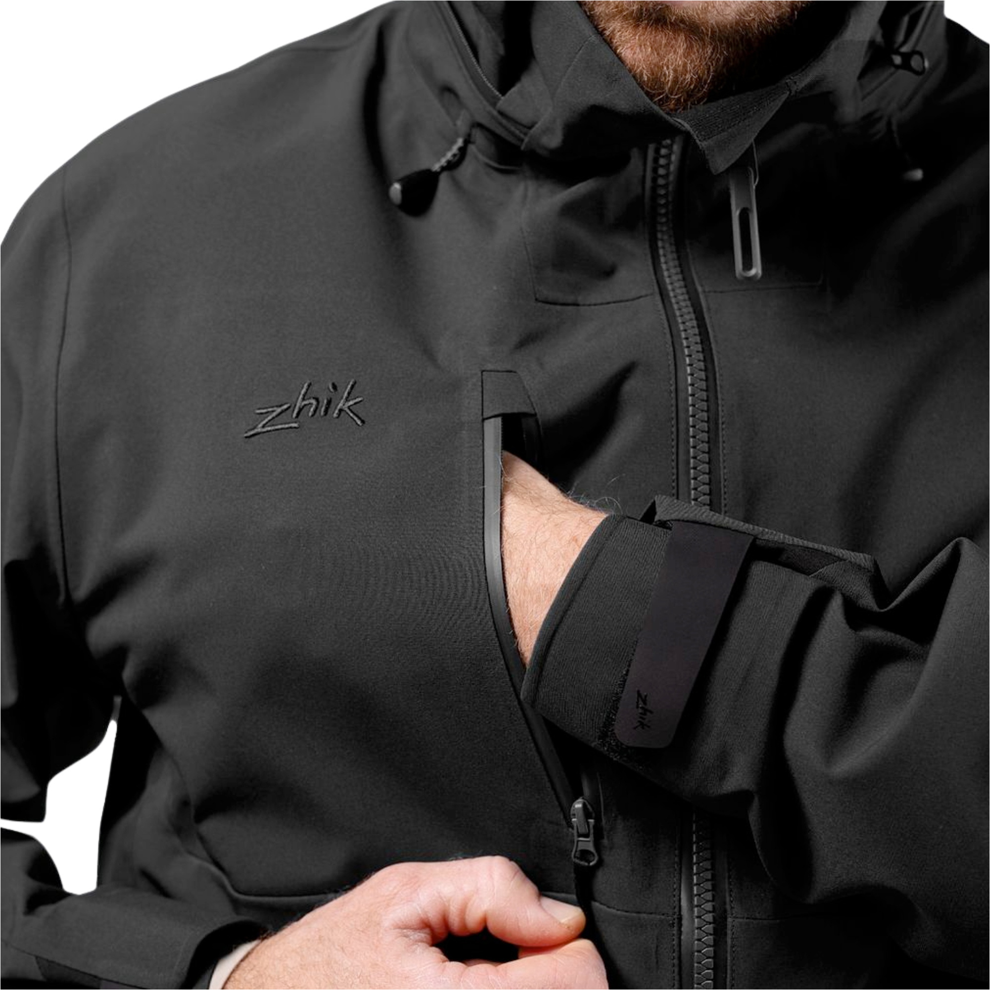 2026 Zhik Männer INS400 Jacke JKT-0400-M - Black